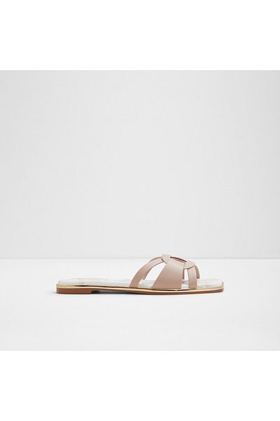 Aldo Pink Light Velvet Sandals - For Women