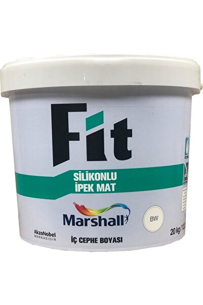 Marshall Fit Silikonlu Ipek Mat Silinebilir Iç Cephe Duvar Boyası 20 Kg Kumbeji