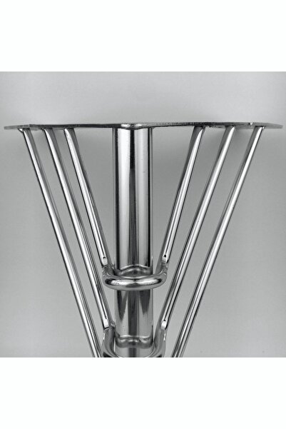 ALBATROS Venus Model Chrome Metal Furniture, Cabinet, Armchair, TV Unit Legs 18 cm (4 PCS)