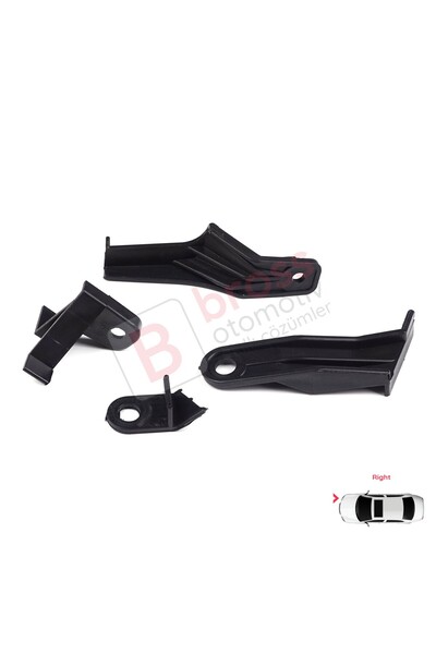 Bross Otomotiv Toyota Corolla Mk11 4-kapı Sedan 2014-2016 8111002e60 Için Sağ...