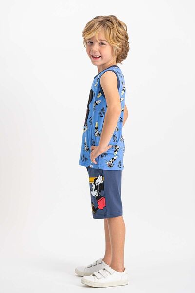 Mickey Mouse Licensed Grimelange Boy's Bermuda Suit