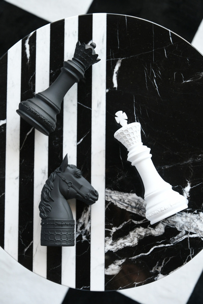 Baci Milano Optical Kraliçe Midi Siyah