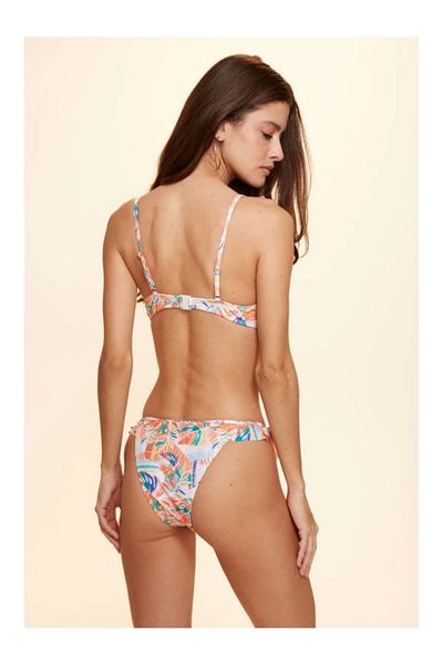 No Gossip Linda Ruffled Bikini Single Bottom Tropical229201-d