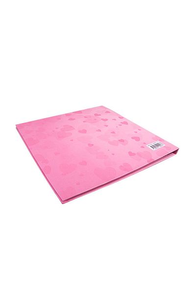 Lodos Pink Memory Book with Heart and White Gel Pen Tape Gift