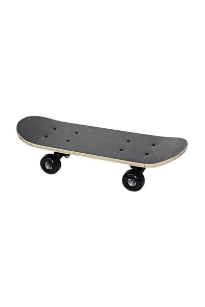 Genel Markalar Ahşap Kaykay Kaymaz Yüzey 40 cm Küçük Boy - Mavi Alt Yüzey