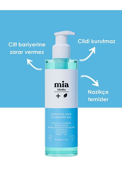 mia klinika Face Wash Gel for Sensitive and Dry Skin