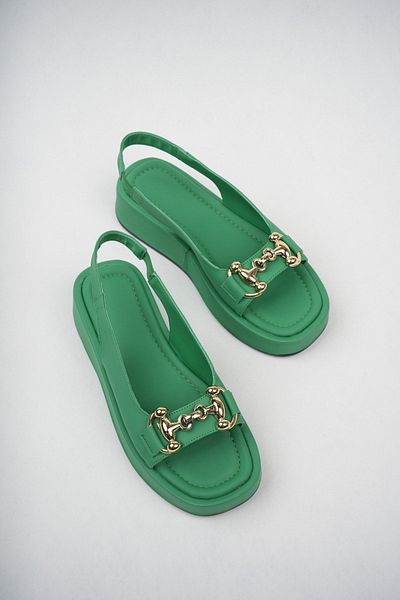 Buem Bt Buckle Detailed Daily Comfortable Slippers Σανδάλια Γυναικεία Παντόφλες Σανδάλια