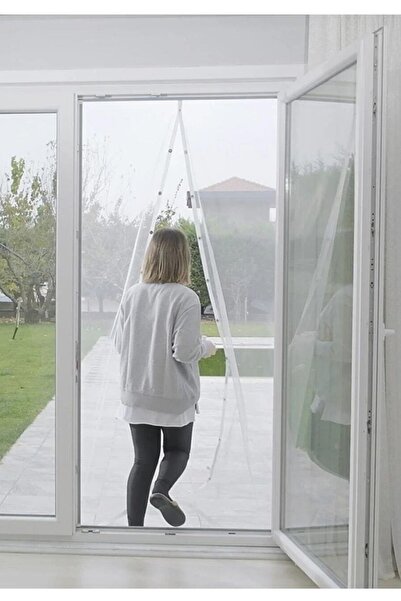 mrcans Mıknatıslı Kapı Sinekliği 105x210 Cm Raptiye ve Cırt Bant