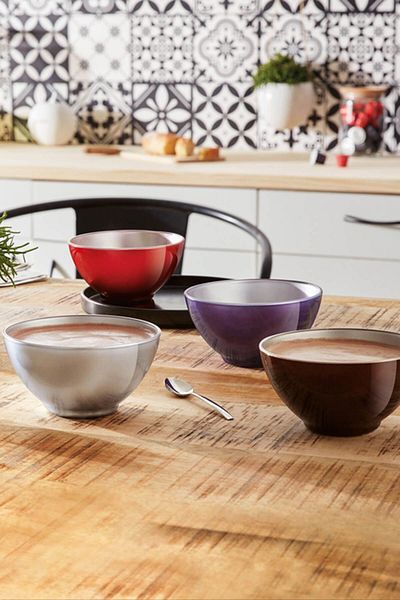 Luminarc Flashy Breakfast Tempered Brown Bowl 50 Cl J1129