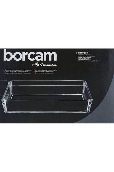 Paşabahçe Medium Size Rectangular Cake Plate - Pyrex Baking Tray