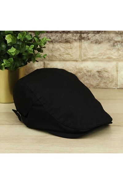 ŞapkaIdünyasi Men's Linen Cap - Summer, Canvas, Adjustable Side Buckle