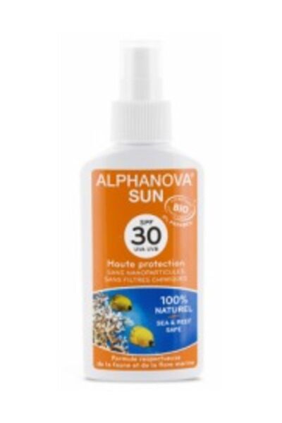 Alphanova Organik Sertifikalı Güneş Spreyi Spf30 - 125 ml Monoi Kokulu