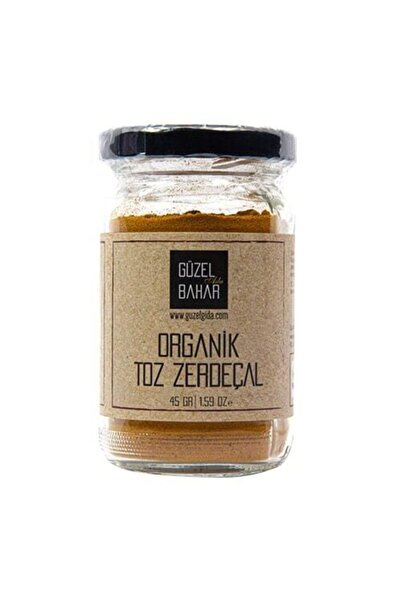 Güzel Gıda Güzel Ada Gıda Organik Toz Zerdeçal 45 Gr