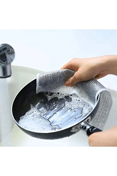 Alışverişhanem 6 Adet Telli Paslanmaz Çok Amaçlı Zorlu Kir Çıkarıcı Pas Çıkar...