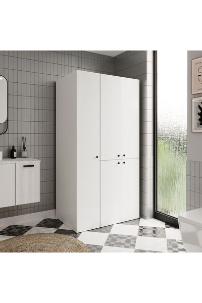 SEVENPAL MOBİLYA Savana Çamaşır ve Kurutma Makinası Takım