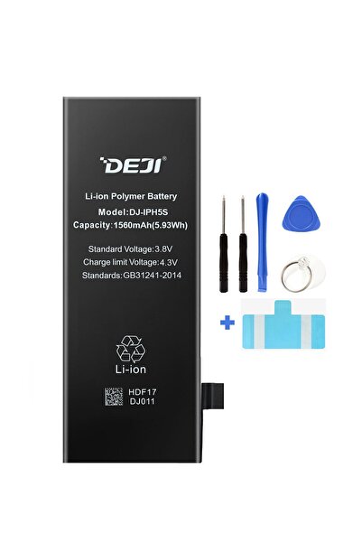 Deji iPhone 5S/ 5C Batarya Mucize Batarya Deji - Orijinal mAh Kapasite
