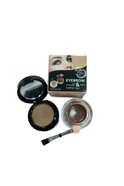 SHILOX 2-Piece Eyeliner Set - Gel Eyeliner and Powder Cream