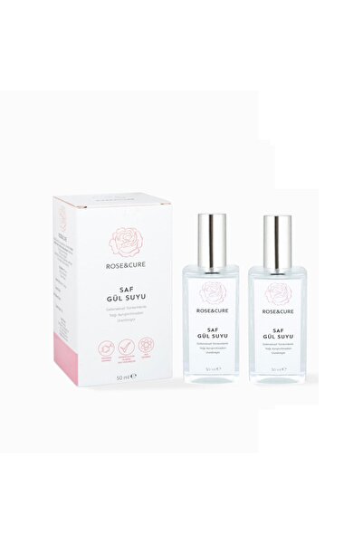 Rose and Cure Travel And Purse Set 50ml 50ml Seyahat Seti