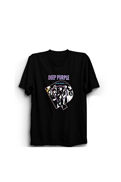 The Fame Deep Purple, rok metal muzički bend Štampano 100% pamuk majica