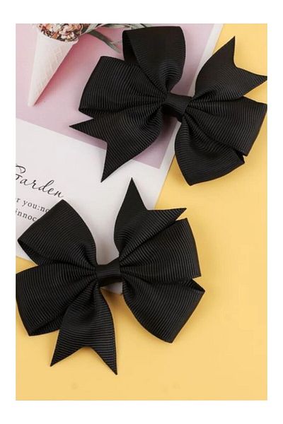 Monalisa Children Youth Grosgrain Satin Bow Buckle Pencil 2 Pack