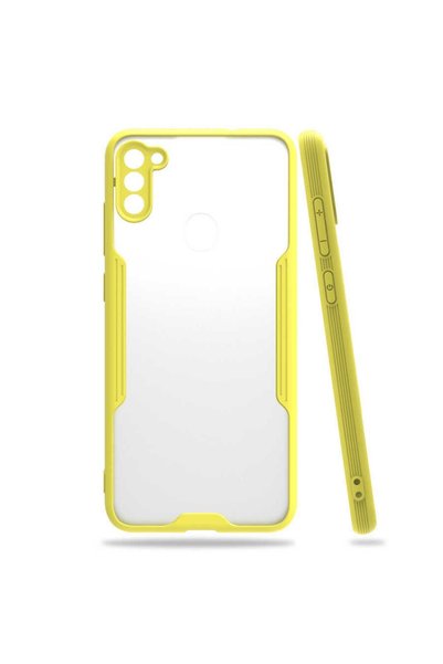 ZM STORE Samsung Galaxy A11 / M11 Case Frosted Transparent Parfait Cover with...