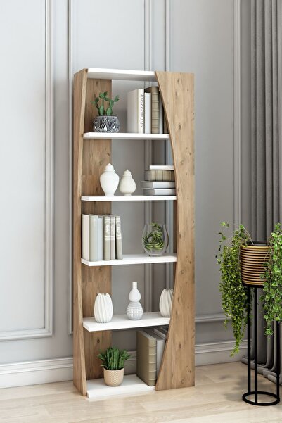 Nordic Model 6 Shelf Bookshelf Decorative Living Room Bookshelf Office Bookshelf