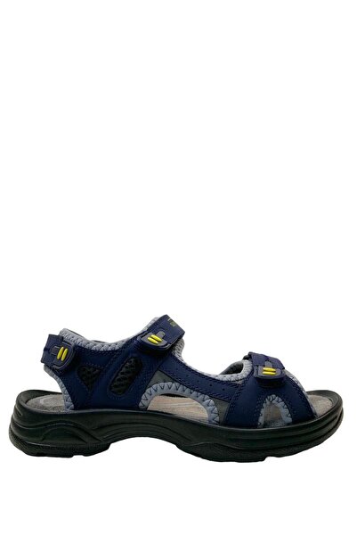 Tuğba Ortopedi 1617-1 Model Young Navy Blue Comfortable Sandals