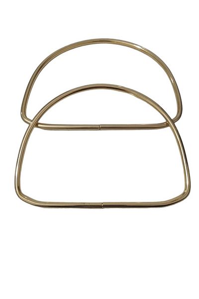 erdoğan hobi Metal Bag Handle 12 cm D Macrame Knitting Accessory