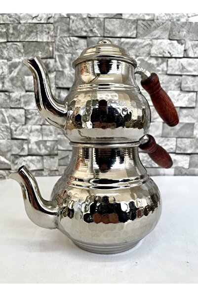 ErzincanBakır مجموعة إبريق الشاي النحاسية رقم:1