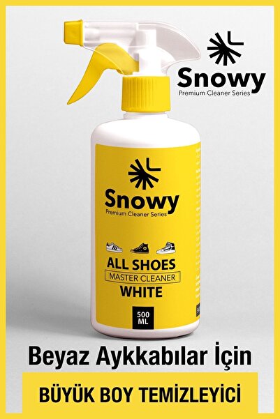 Snowy White Ayakkabı Bakım Spor Ayakkabı Beyazlatıcı Ayakkabı Temizleyici 500 ml