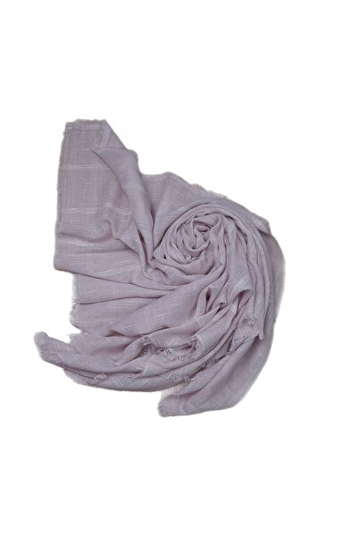 Han Ticarethane وشاح قطن نابولي فوشيا إكرو - نمط مخطط