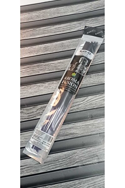 HUNATASARIM 15 Adet Organik Çubuk Tütsü Black Ice Kokulu (UZUNLUK:30 CM)