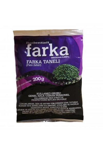 Far-ka Taneli Fare Zehiri 200gr