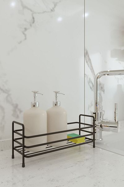 EVA METAL TASARIM Οργάνωση κουζίνας μπάνιου Οργάνωση ράφι καλλυντικών κοσμημάτων Βάση μπαχαρικών μέσα στο ντουλάπι, πάγκο μεταλλικό