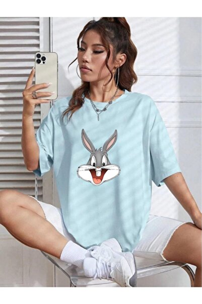 oneagılyazı Unisex majica sa štampanim motivom Buggsa Bunnija