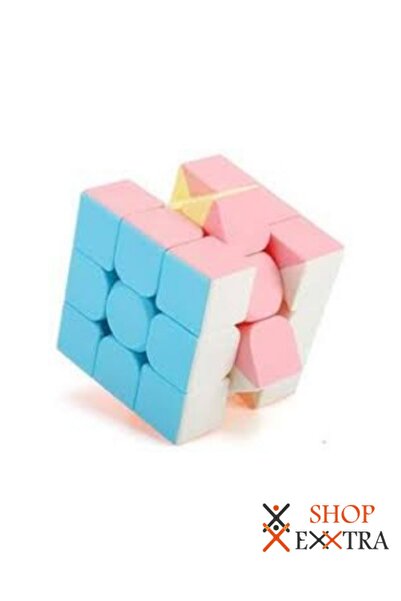 shopExxtra Speed Cupe Rubik Küp Zeka Küpü 3x3 Canlı Renkler ve Pastel Küp