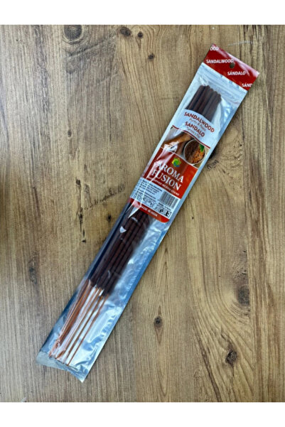 HUNATASARIM 10 Adet Bahçe Çubuk Tütsü Sandalwood Kokulu (Uzunluk:50 cm)