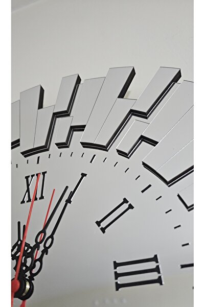 VEFART ساعة حائط بيانو شمسية مقاس 40x40