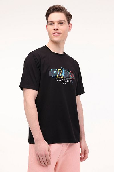 Lotto Tricou cu mânecă scurtă pentru bărbați M-POSSIB TEE 4FX negru
