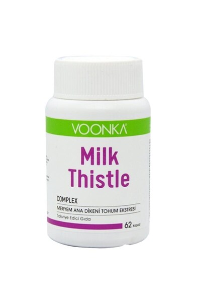 Voonka Milk Thistle 62 Kapsül