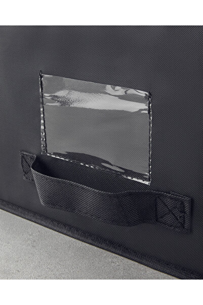 English Home Sylvia Polyester Saklama Kutusu Siyah