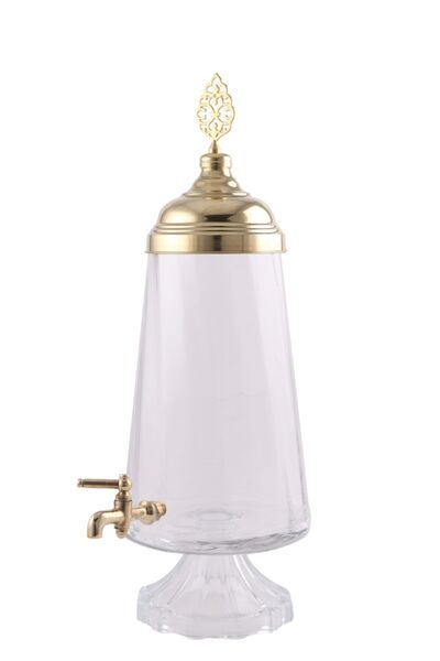 Genel Markalar 3,5 Lt Musluklu Cam Lohusa-losa Şerbetlik-damacana Sebil