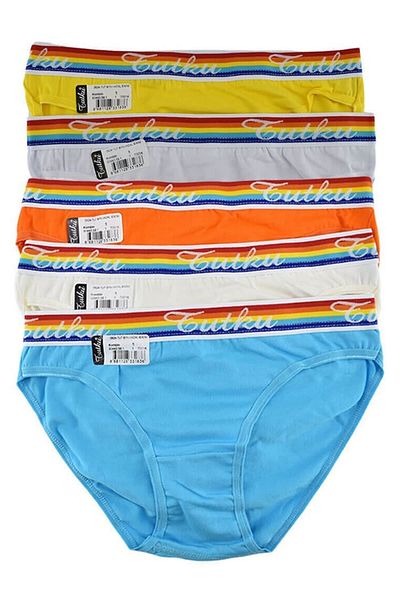 Tutku 0524 Chiloți bikini pentru femei Hazal, pachet de 6