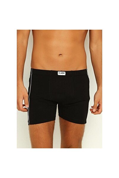 TekYıldız Μαύρο Modal Lycra Ανδρικό Boxer