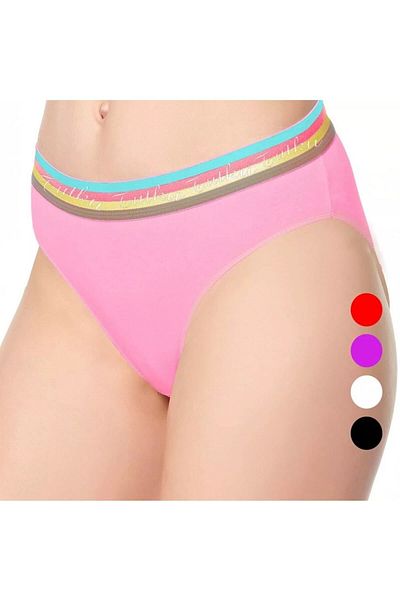 Tutku 0524 Chiloți bikini pentru femei Hazal, pachet de 6