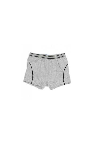 Tutku Gray Lycra Boy Boxer