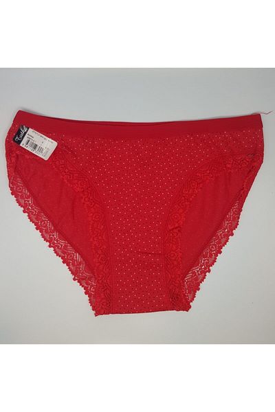 Tutku Γυναικεία εσώρουχα μπικίνι Red Sparkle 6 Pack 0773