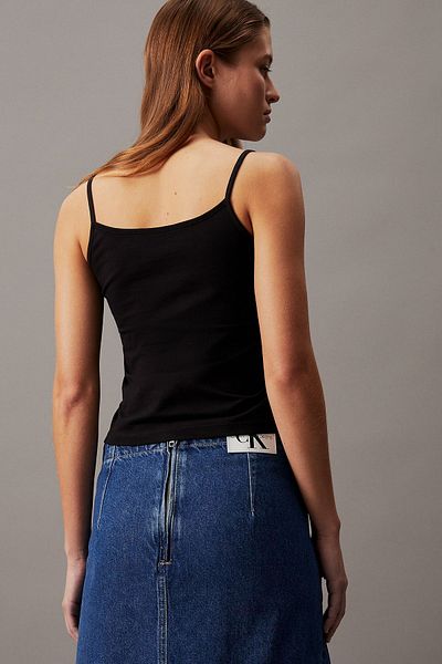 Calvin Klein ΜΟΝΟΛΟΓΙΚΟ ΣΤΡΑΠΥ ΤΟΠ ΔΕΞΑΜΕΝΟΥ