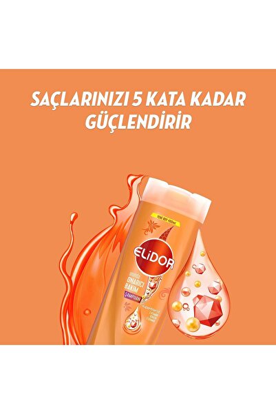Elidor Superblend Şampuan Anında Onarıcı 400 ml X2 1 Minute Onarıcı Süper Saç Bakım Kremi 170 ml