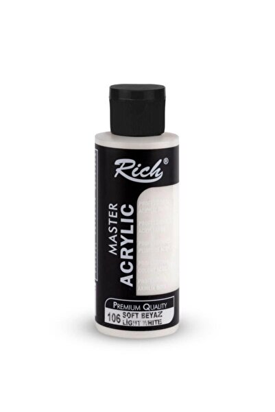 Rich Akrilik Boya 120 cc Soft Beyaz 106